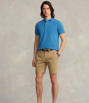 Custom Fit Mesh Polo Shirt Polo Ralph Lauren