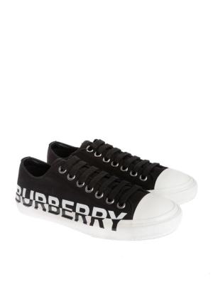BURBERRY LARKHALL CANVAS LOGO SNEAKER