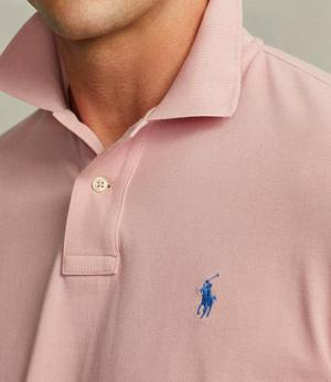 Custom Fit Mesh Polo Shirt Polo Ralph Lauren