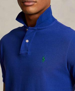 Custom Fit Mesh Polo Shirt Polo Ralph Lauren