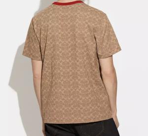 Disney X Coach Mickey Mouse Signature T Shirt In Organic Cotton
