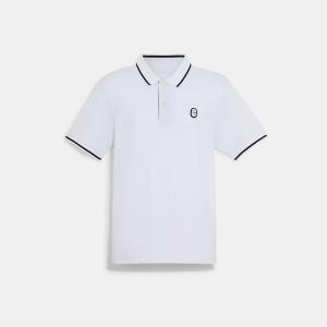 Coach | Street Style Plain Logo Loungewear Outlet Polos