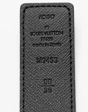 Louis Vuitton Monogram Canvas Reversible Initiales Belt 