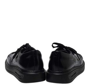 Louis Vuitton Black Leather Beverly Hills Sneakers