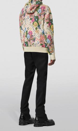 Louis Vuitton LOUIS VUITTON FLOWER GRAPHIC HOODIE - MULTICOLOR
