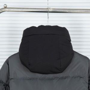Moncler black warrior down jacket