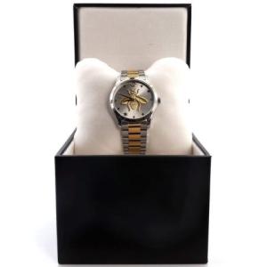 Gucci G-Timeless Bee Quartz Watch Stainless Steel 38