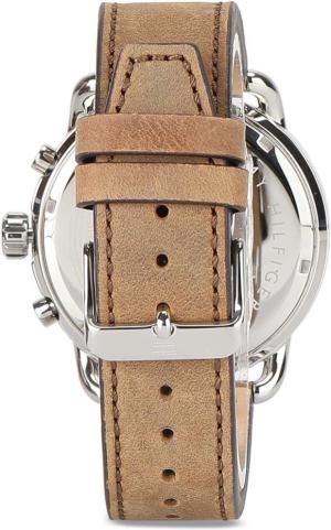 Tommy Hilfiger Quartz Multifunction Blue Dial Leather Strap Watch for Men