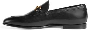 Gucci Women's Jordaan Horsebit Loafer, Black (Nero)