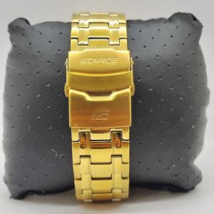 Casio Edifice EFR-539FG-7AV Chronograph Full Gold Plated Quartz Men's Watch