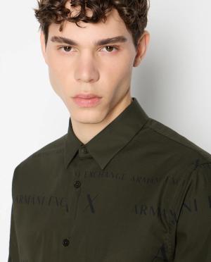 ARMANI EXCHANGE LONG SLEEVE SHIRT BUTTON DOWN