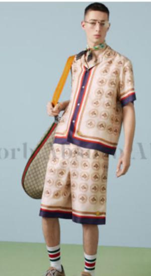 GUCCI | Silk Short Sleeves 
