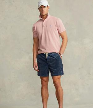 Custom Fit Mesh Polo Shirt Polo Ralph Lauren