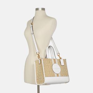 COACH Dempsey Carryall In Signature Jacquard With Stripe And Coach Patch