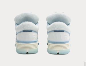 MA-1 White, Blue Low Top Sneakers