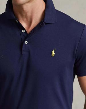 Custom Fit Mesh Polo Shirt Polo Ralph Lauren