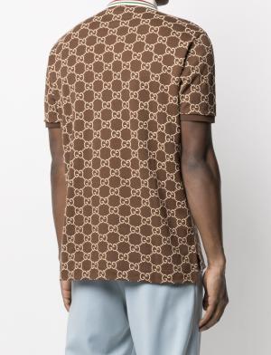 Gucci GG Supreme short-sleeve polo shirt