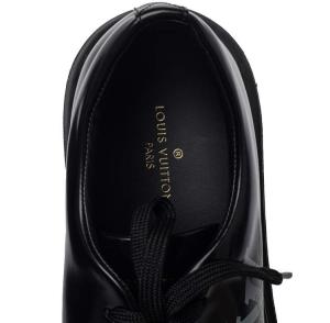 Louis Vuitton Black Leather Beverly Hills Sneakers