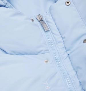 Trapstar Decoded Hooded Puffer Jacket 2.0 - Ice Blue