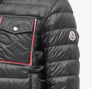 MONCLER Black Lihou Down Jacket