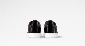 Louis Vuitton Brown/Black Monogram Canvas and Leather Low Top Sneakers 