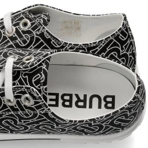 Burberry Monogram Print Cotton Low Black White