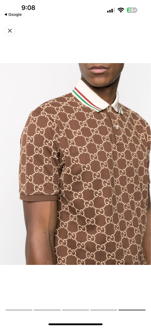 Gucci GG Supreme short-sleeve polo shirt