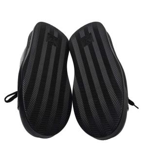 Louis Vuitton Black Leather Beverly Hills Sneakers