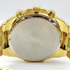 Casio Edifice EFR-539FG-7AV Chronograph Full Gold Plated Quartz Men's Watch